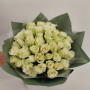 Букет из 41 белой розы